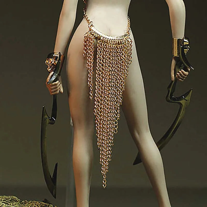 1/6 Scale Action Figure Metal Knife Model Scene Weapon Accessory for 12in Ph Tbl Body Dolls Toys