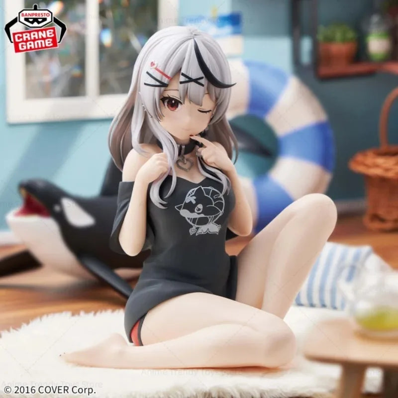 Auf Lager BANPRESTO Original Relax Time Hololive IF Sakamata Chloe Figur Anime Modell Original Box Spielzeug Figur Geschenk WY