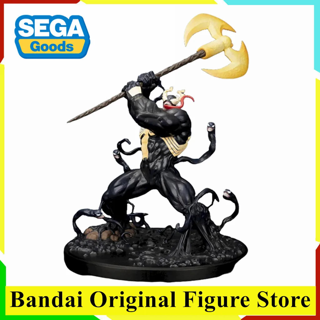 Original SEGA Luminasta Venom King in Black Action Figure Toys PVC Model Collection Anime Figurine Gift
