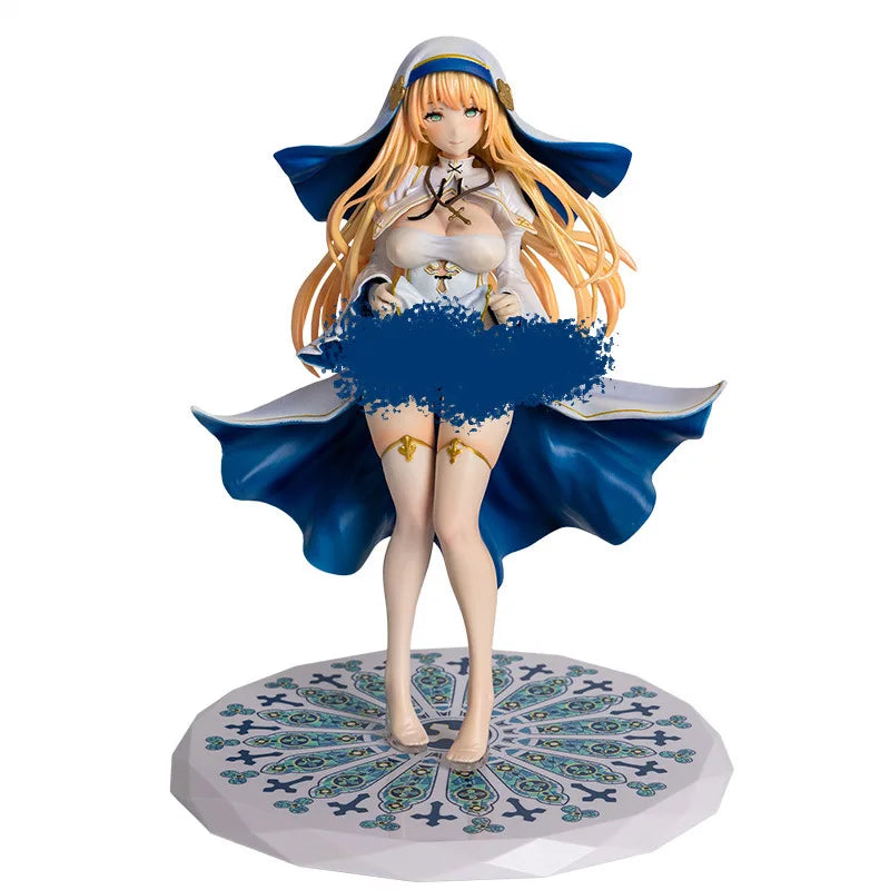 26CM Nun Charlotte Bedroom Beautiful Girl Anime 1/6 Two-dimensional Figure Ornaments Toys Gift