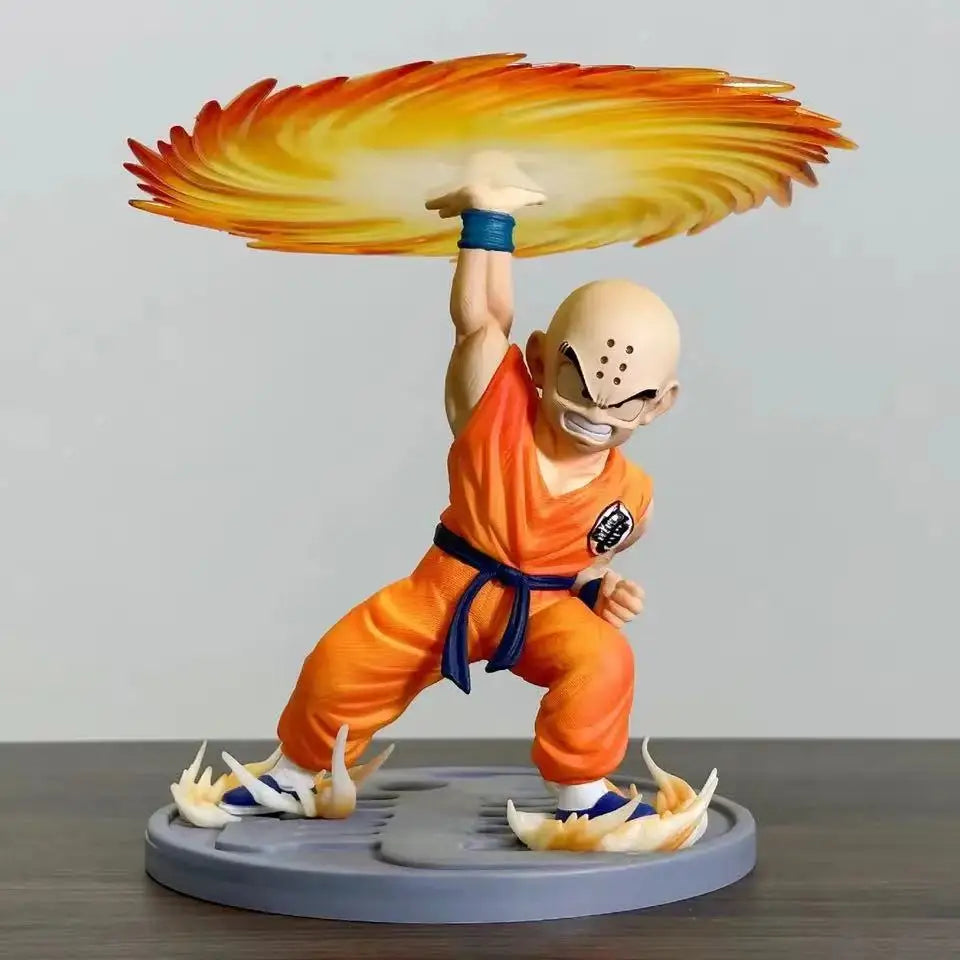 17.5cm/6.88inth Anime Dragon Ball Kuririn Figurine PVC Satue Action Figures Collection Model Toys Gifts