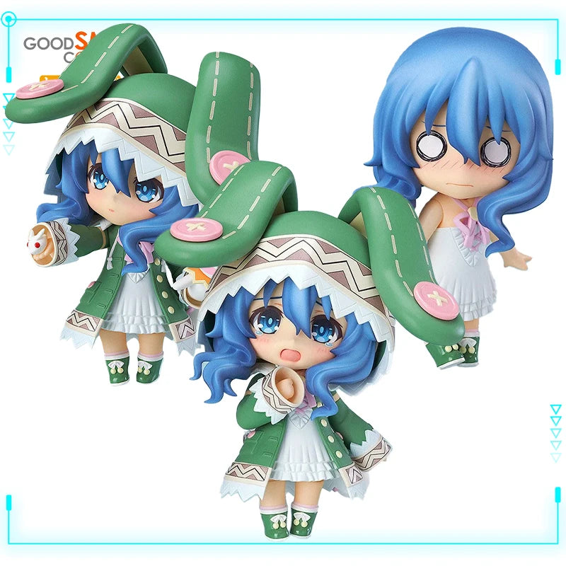 GSC Original Genuine Date A Live Yoshino Yoshinon Nendoroid 395 10cm Q Version Model Toys Kawaii Anime Girl Action Figures Gifts