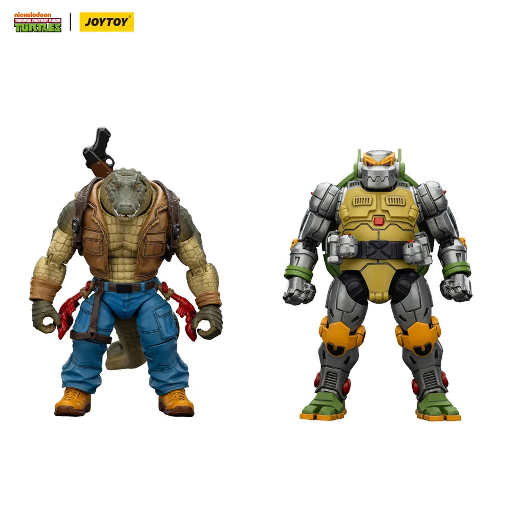 JOYTOY Teenage mutant Ninja Turtles TMNT-Leatherhead Metalhead Action Figure  Model Doll Collection Decor Toy Gifts Figures