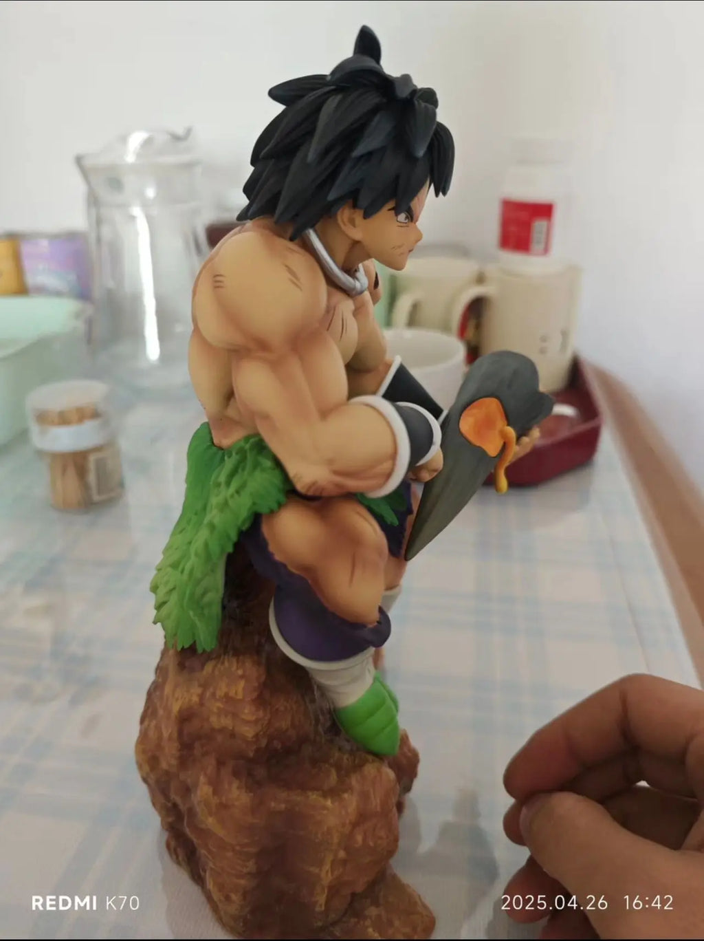 In Stock 24cm Dragon Ball Anime Figures youth Broli Figures PVC Statue Collection Model Desk Ornament Birthdays Toys Gifts