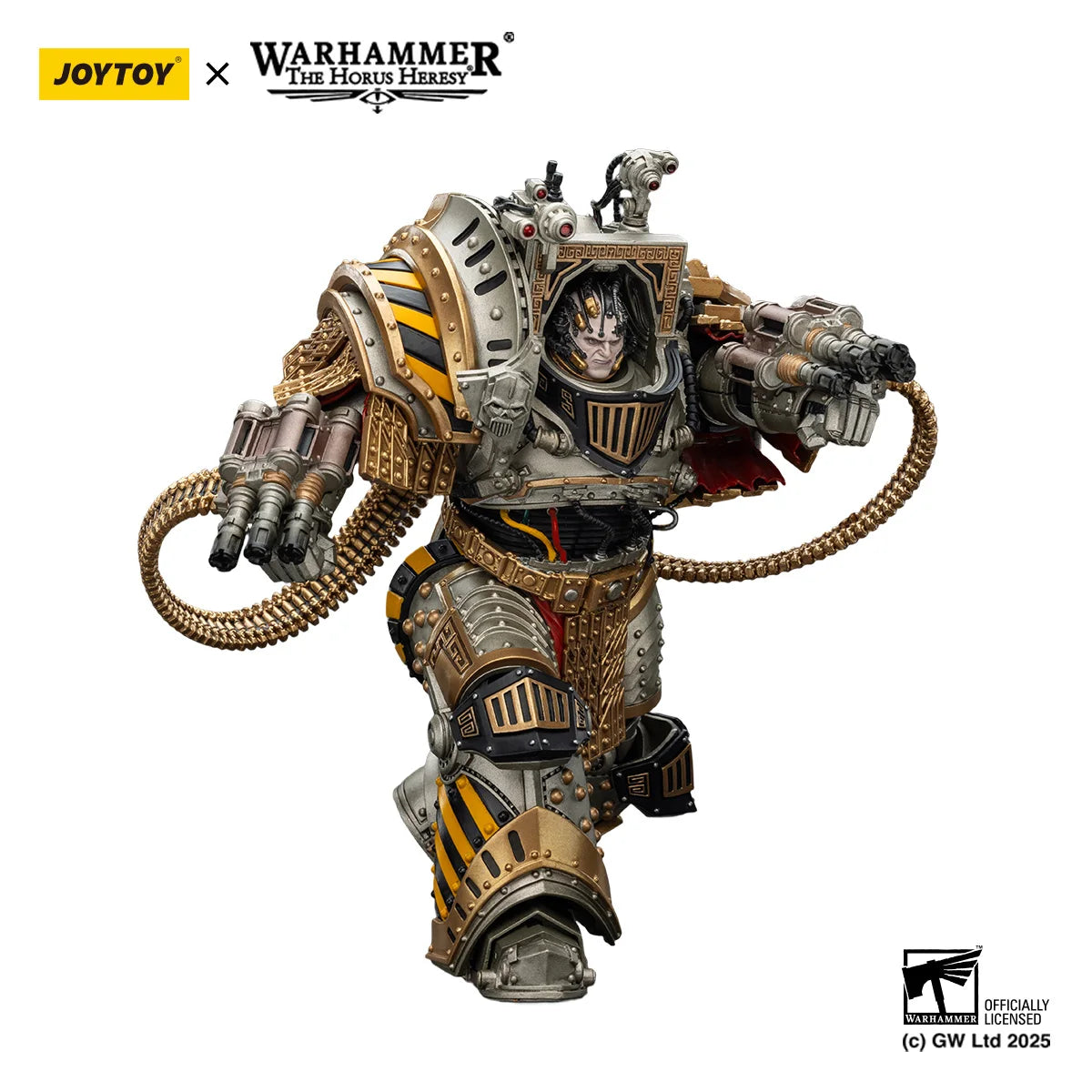 JOYTOY Warhammer "The Horus Heresy"1/18 Action Figures Anime Iron Warriors Perturabo, Primarch of the lVth Legion