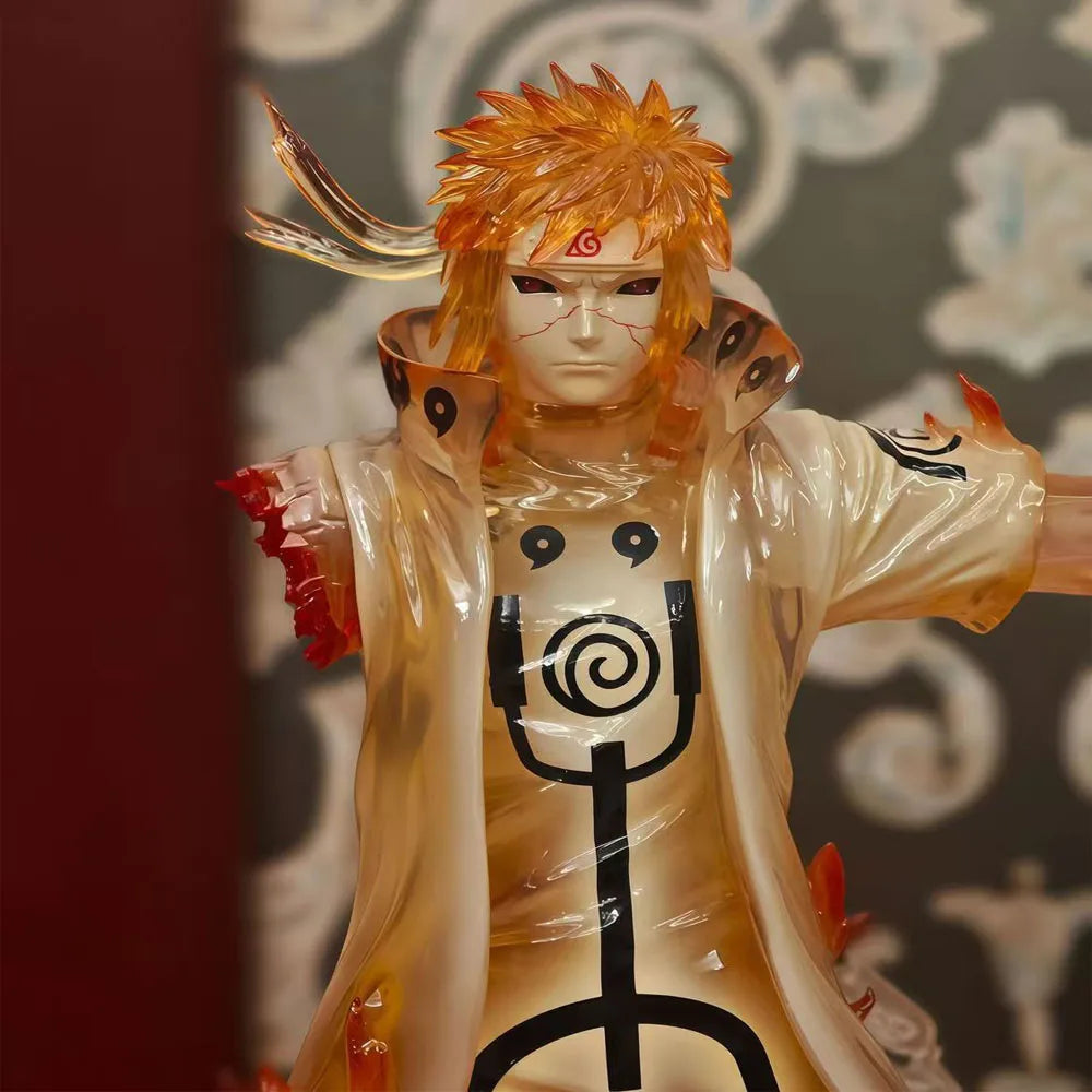 Neue 30 cm große Naruto Giant Wave Watergate Uzumaki Naruto Anime-Statue Modell GK Spielzeugpuppen-Sammlerstück Peripherie Jungen Geburtstagsgeschenk
