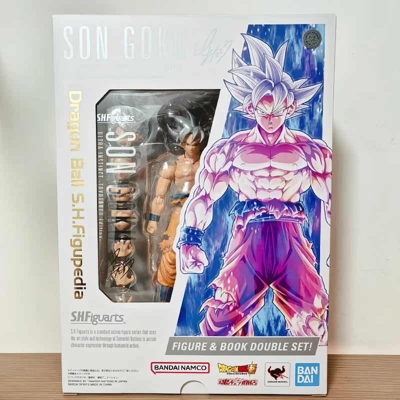 New Original Bandai-Figura Vj30 S.H.Figuarts De Dragon Ball Z Son Goku Ultra Instinct Super Saiyan Edition Toys Collection Gifts