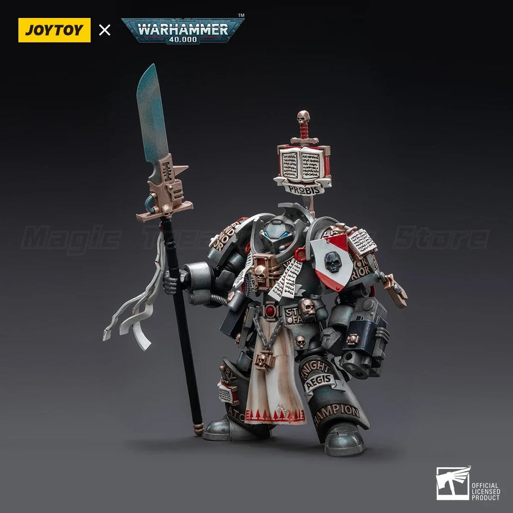 【In Stock】JOYTOY 1/18 Action Figure Warhammer 40K Grey Knights Terminator Jaric Thule Toy