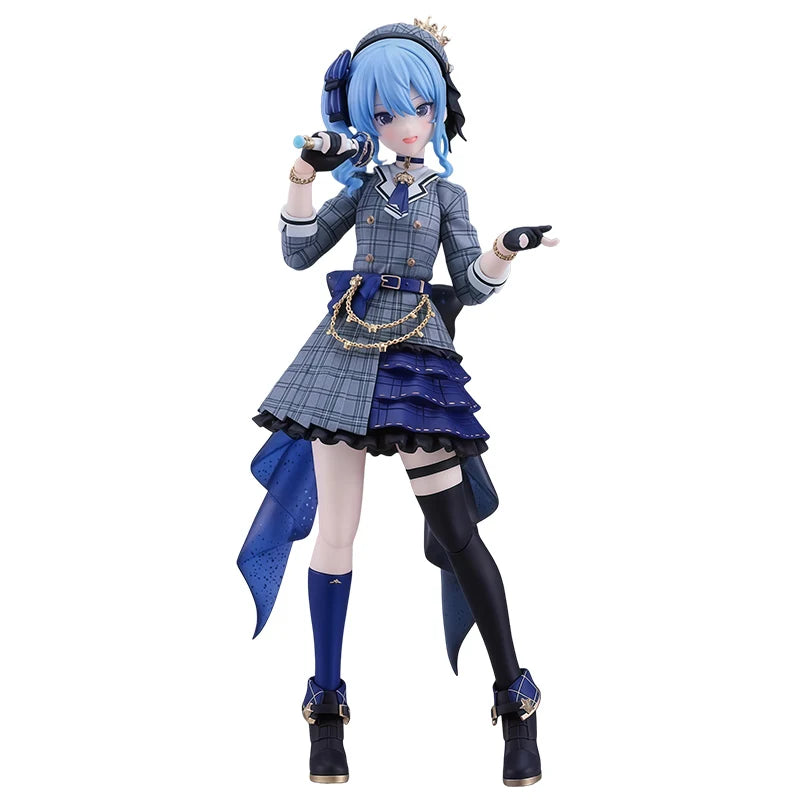 GSC Original Figma  Hololive Hoshimachi Suisei Anime Action Figures Toys for Boys Christmas Gift Collectible Model Ornaments