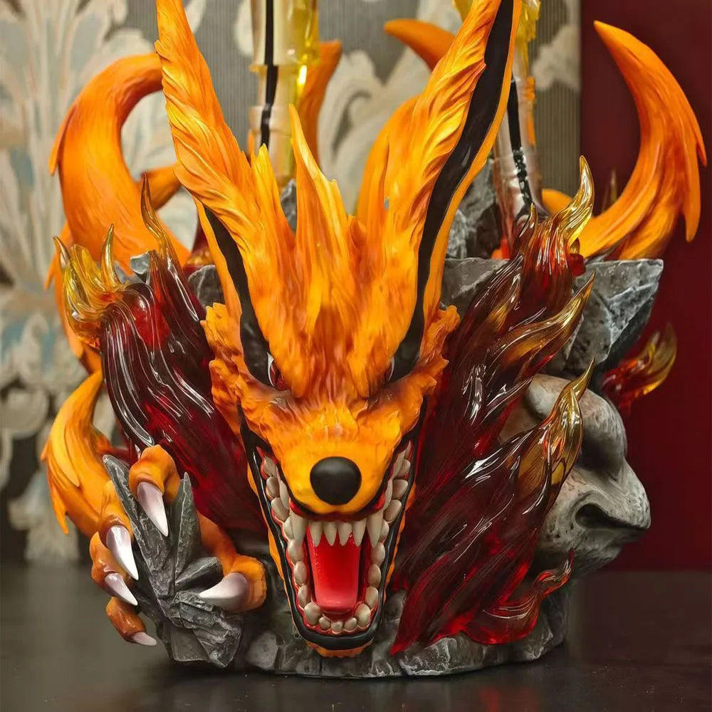 Neue 30 cm große Naruto Giant Wave Watergate Uzumaki Naruto Anime-Statue Modell GK Spielzeugpuppen-Sammlerstück Peripherie Jungen Geburtstagsgeschenk