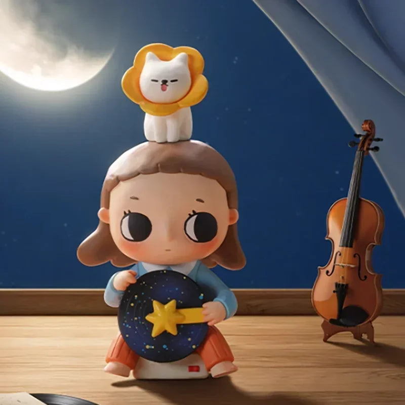POPMART Nyota We Are All Stars Series Original Blind Box Surprise Mystery Box Cute Anime Action Figure Ornaments Figurines