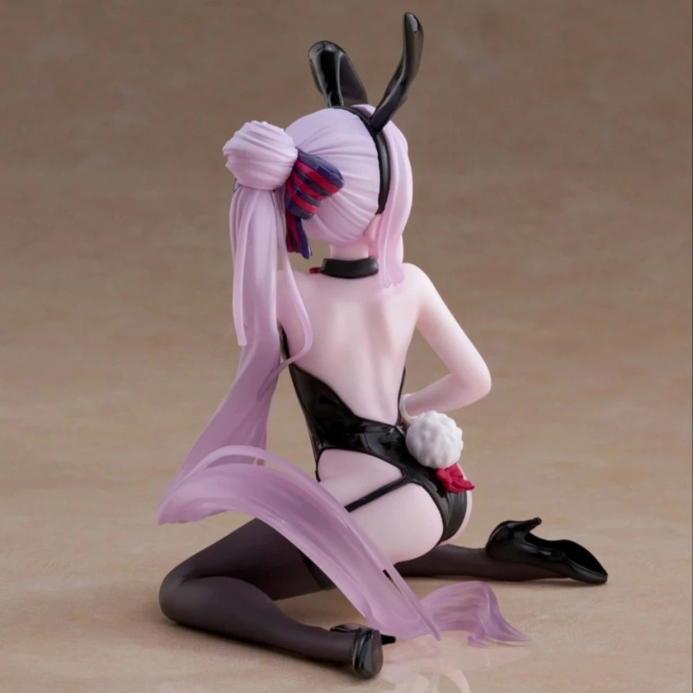 In Stock Taito Original Genuine Anime Overlord Shalltear Bloodfallen Desktop Cute Bunny Ver. 13cm Collections Model Toy Figures