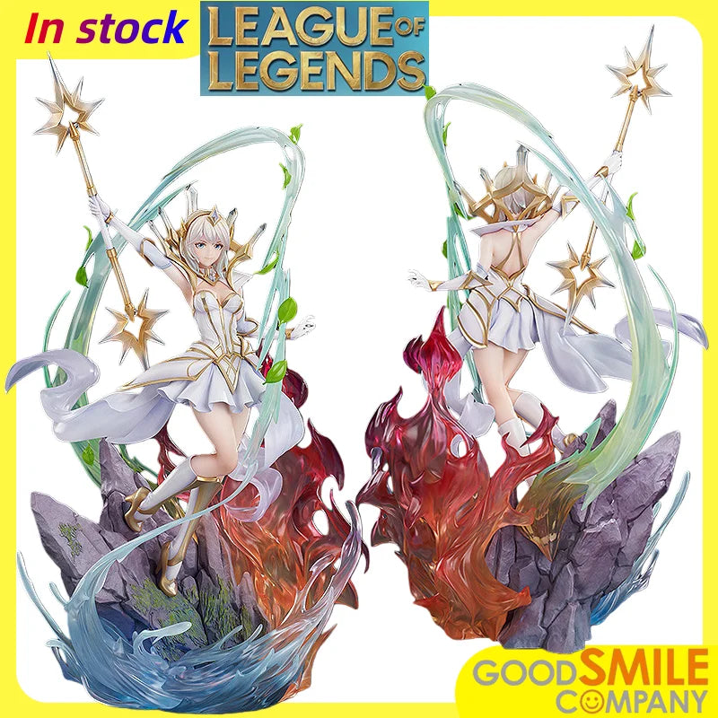 【100%original】GOOD SMILE COMPANY in Stock League of Legends  Lux 1/7 - Elementalist H=34CM Garage Kit Game Characters Gifts Toys
