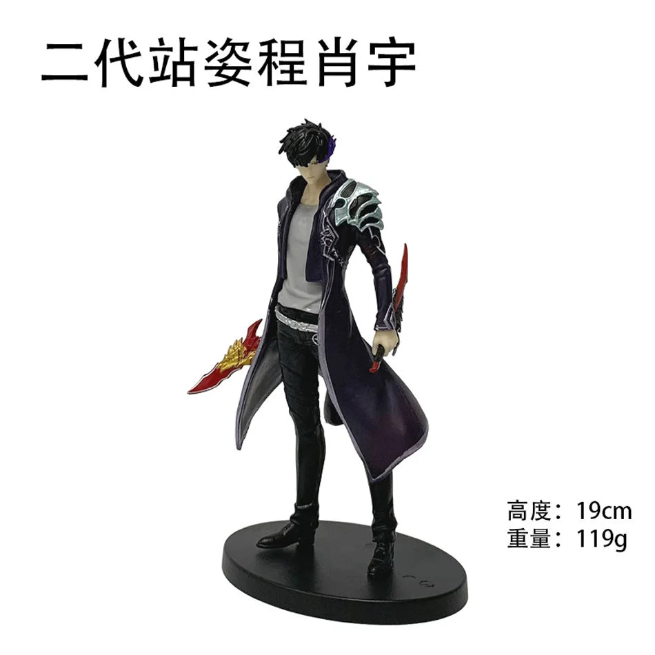 20cm In Stock Upgrade(Anime Version) Cha Hae-in Action Figure PVC Collect Model Figure Display Anime Merchandis