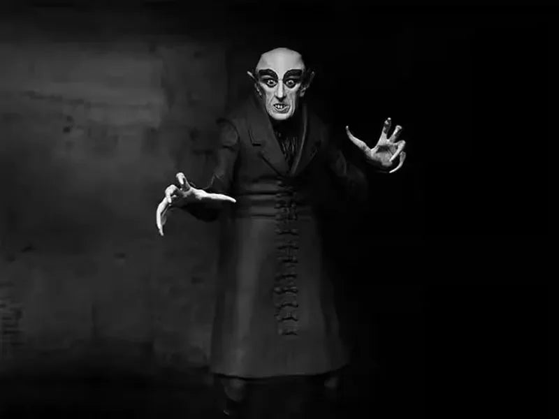 Nosferatu Ultimate Action Figure Toys Anime NECA Count Orlok Black & White Figuras 7-Inch Collection Movable Model Doll Gift
