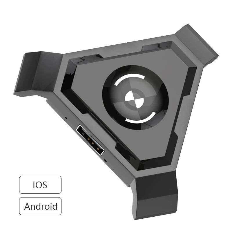 Mobile Game Adapter Phone Converter Gamepad Controller Gaming Keyboard Mouse Converter For PUBG IOS Android Phone