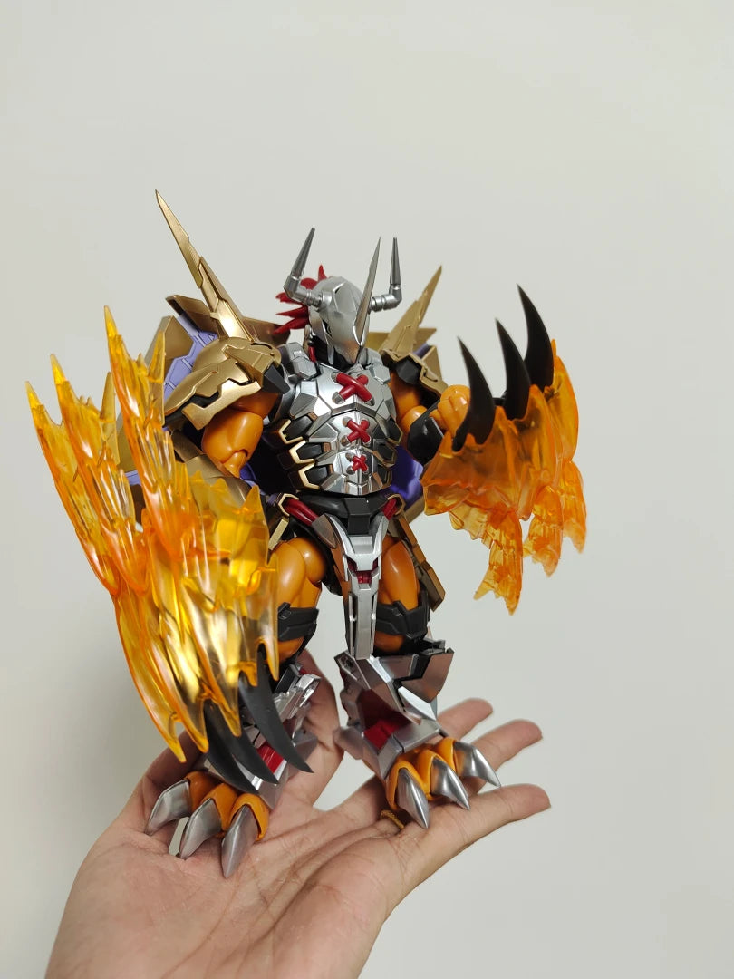 FRS WarGreymon Upgraded Version with Special Effects Parts, Digimon Anime Figure, Assembly Model Kit, Action Figure