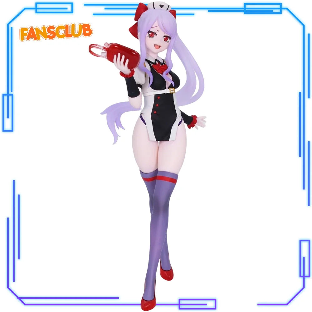In Stock System Service Original Genuine Anime Overlord Vivit Figure Shalltear Bloodfallen Nurse Ver 18cm Model Toy Figures Gift