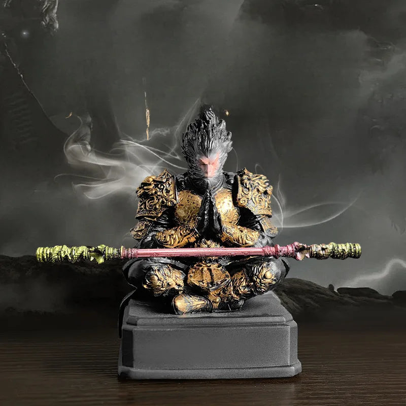 Wukong The Great Sage Equal Of Heaven Destiny Resin Decoration Ornament Game Collectible Model Journey To The West Theme