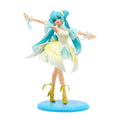 20CM New Anime Hatsune Miku Swan Lake Princess Kawaii Action Figure PVC Doll Model Toys ornament Desktop Decoration Gifts