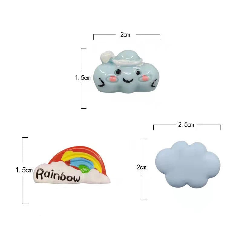 Super Ma Bros DIY Fridge Scene 3D Magnets Refrigerator Decoration Bullet Mushroom Turtle Wall Sticker Set Home Collection Gift