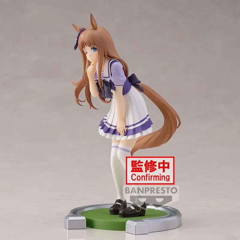 IN Stock Bandai Umamusume: Pretty Derby Grass Wonder El Condor Pasa Original Action Anime Figure Pvc Model Collectible Toys