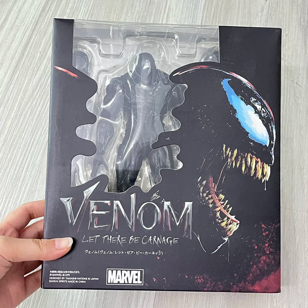 SHFiguarts Venom Red Venom Carnage Action Figure Shf Venom 2 Let There Be Carnage Anime Figure Model Toy Birthday Gifts Doll