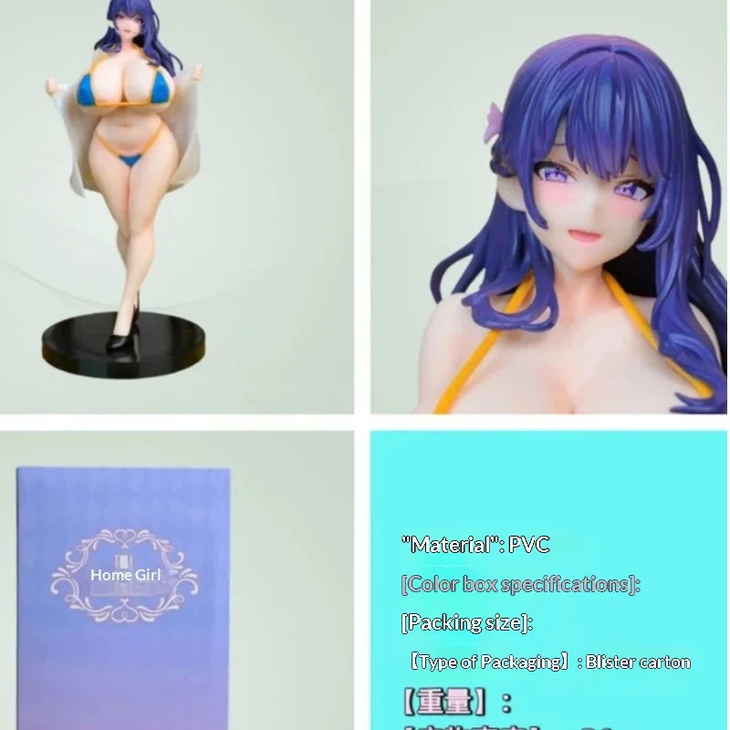 Generic Anime GK Figure Next Door Beauty 26cm Tall PVC Bikini Action Figure Desktop Ornament For Anime Collectors