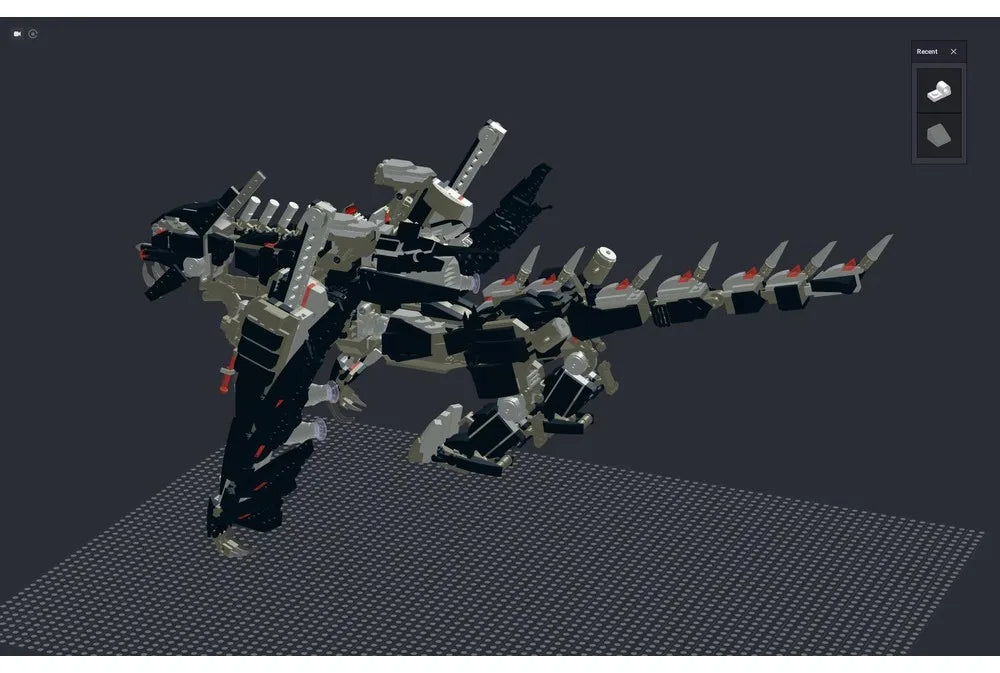 1971 Parts MOC Building Block Model Sci Fi Mecha Toy For Boys Adults Children Christmas Gift Creative Construction Set