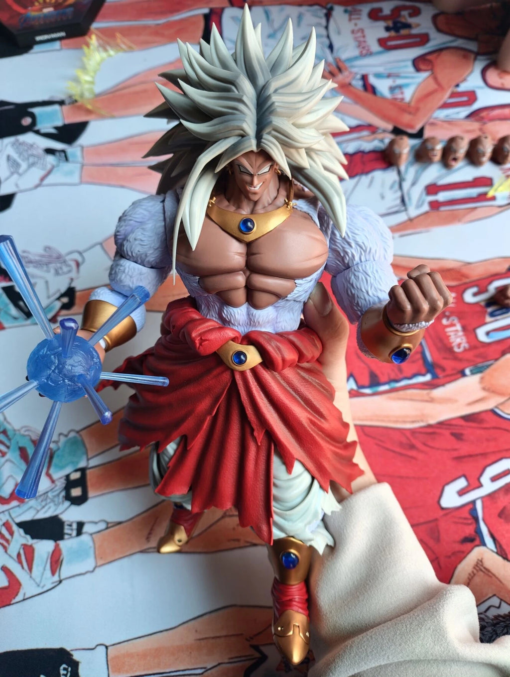 Beast God & Kong Model Broly SSJ4 MA08L/09/10/11 SHF Super Saiyan 4 Dragon Ball NORSE GOD: SKOLL Action Figure Anime Toy