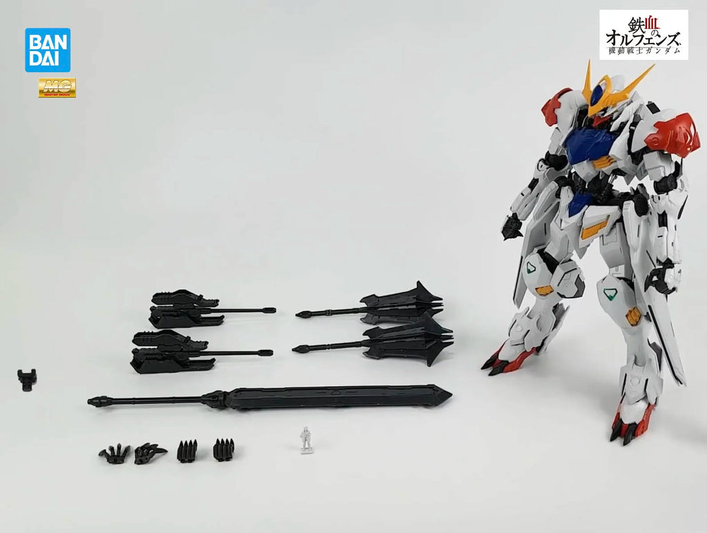 Bandai Hobby MG 1/100 ASW-G-08 Gundam Barbatos Lupus Mobile Suit Gundam: Iron-Blooded Orphans Figures Anime Model Boxed Toy Gift