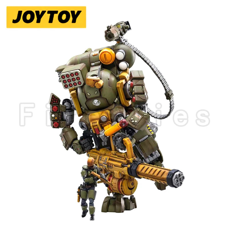 1/25 JOYTOY Action Figure Mecha Iron Wrecker 08 Heavy Airborne Anime Collection Model Toy For Gift