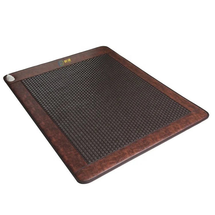 High Quality Korean Jade Tourmaline Stone Ceratonic Thermal Mat Far Infrared Heating Massage Bed Mattress Mat