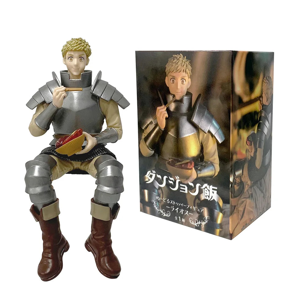 Köstlich im Dungeon Marcil Donato Anime-Mädchen-Statue Dungeon Food Leo Stouten Actionfigur Modell Sitzpuppe Spielzeug Geschenk