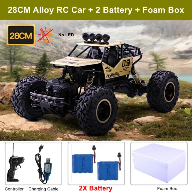 Oike RC-Auto, ferngesteuertes Kletterfahrzeug, für den Außenbereich, Geländewagen, 4WD, Renn-Driftautos, Spielzeug, Geschenk für Kinder und Erwachsene