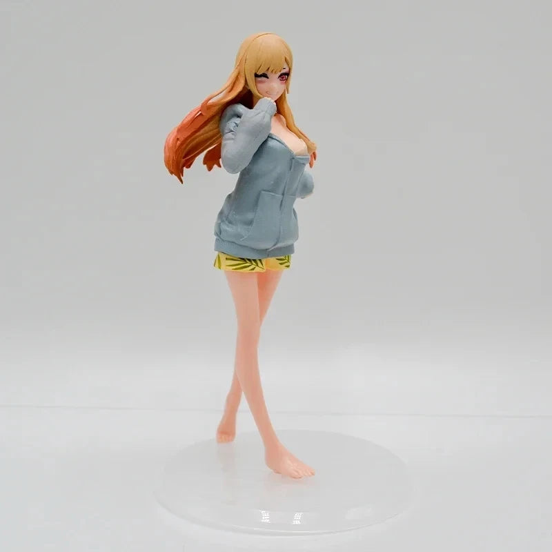19cm Marin Kitagawa Anime Girl Figure My Dress-Up Darling Shizuku Kuroe Adult Sexy Action Figure Collectible Model Doll Toy Gift