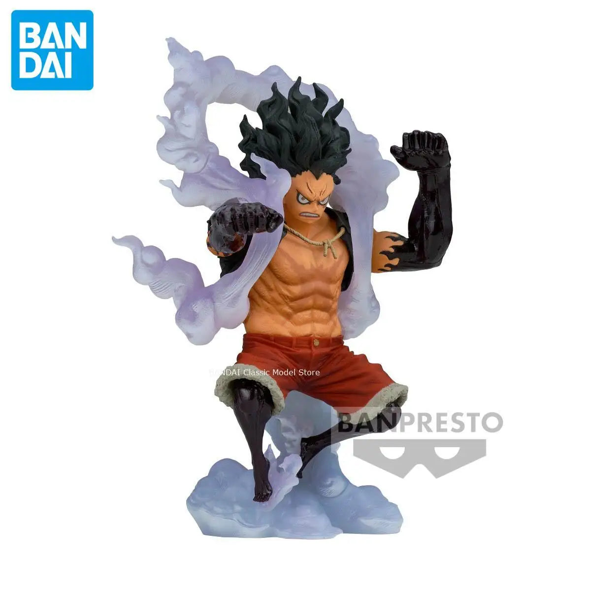 Bandai Banpresto Original One Piece KING OF ARTIST Monkey D. Luffy Anime Figures Toys for Kids Gift