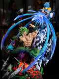 52cm New Dragon Ball Anime Figure Broli VS Gogeta Peripheral Resin Model Scene Statue Collect Decoration Ornaments Gifts Toys