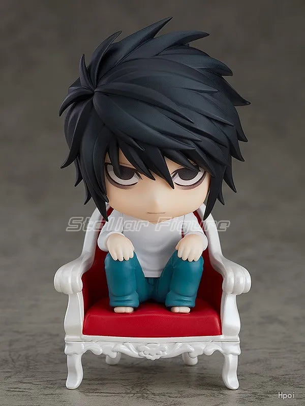【SF】In Stock GSC Nendoron 1200 DEATH NOTE L Figures Model Collection Gift