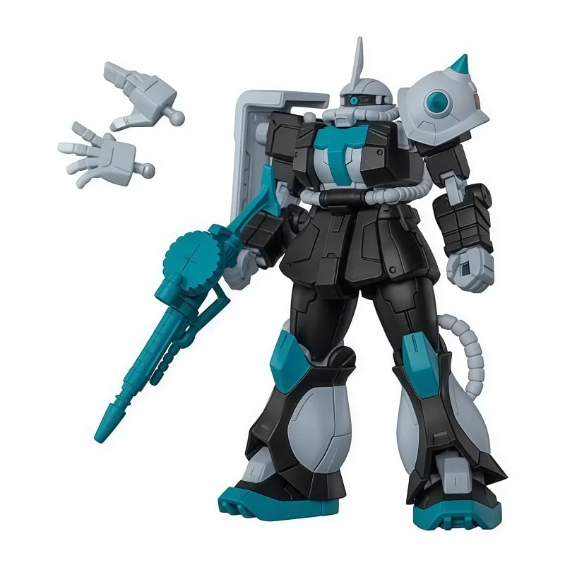 Bandai Gundam Limited Edition Neon Gurren Lagann Color Transparent Action Figurine Original Zazuo Set For Collecting Displaying
