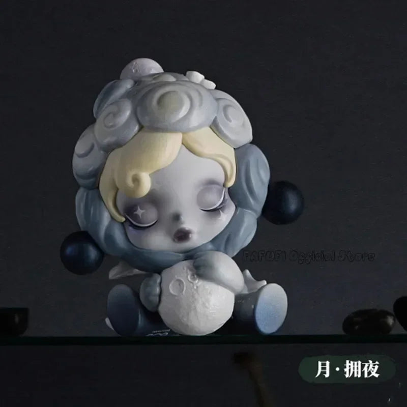 POP MART SKULLPANDA The Ink Plum Blossom Series Blind Box Mystery Box Guess Bag Toys Doll Cute Anime Figure Desktop Ornaments