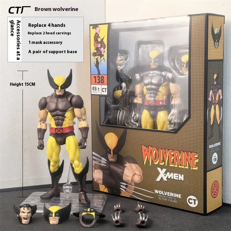 New Ct Toys Hellscream Wolverine Hellverine Figures Hot  Action Figure Anime Figurine Statue Collection Model Customized Gift