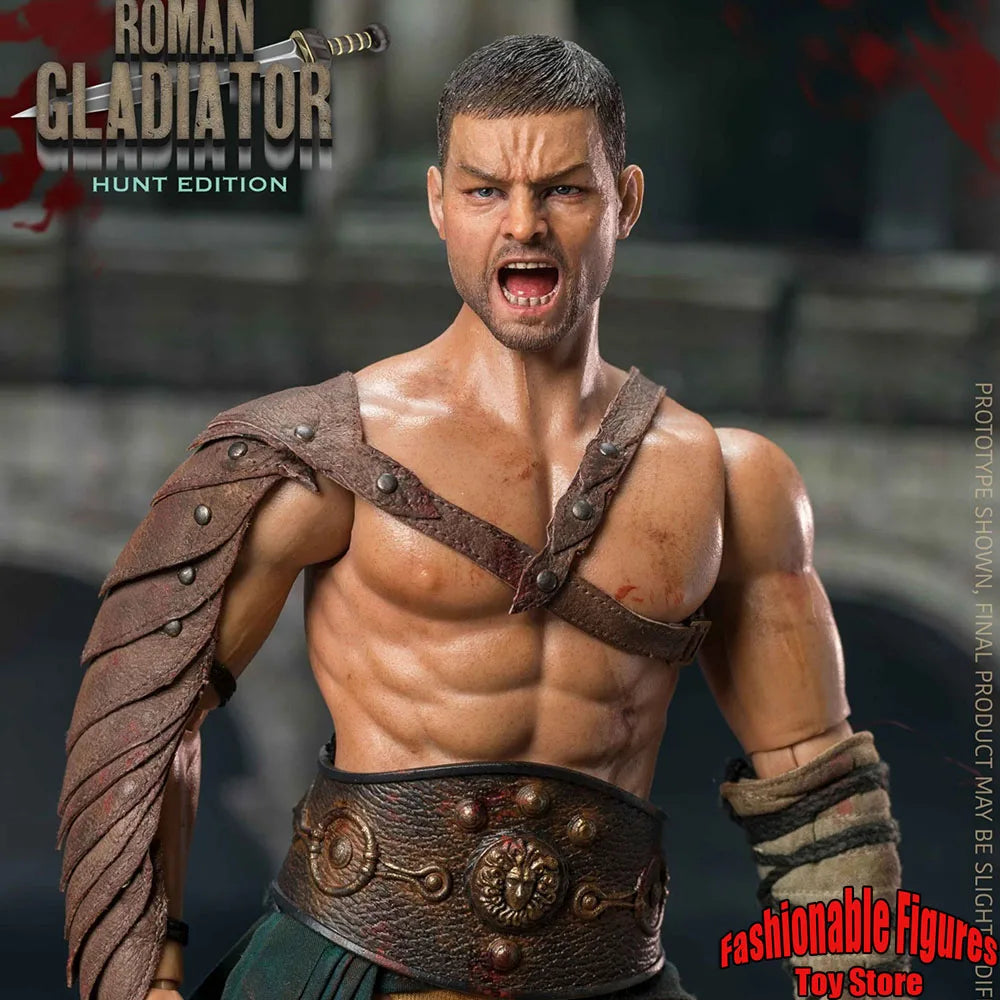 HHMODEL&HAOYUTOYS HH18053 1/6 Imperial Legion-Roman Gladiator Hunting Edition 12Inch Full Set Action Figure Model Toys