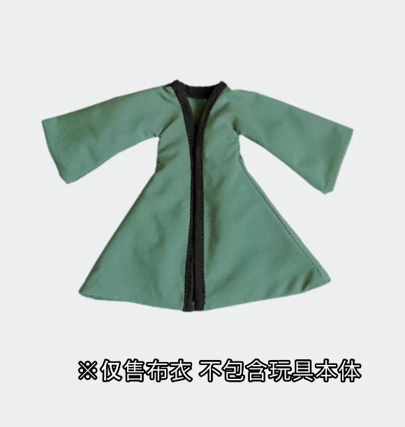 1/12 Scale Five Generations Tsunade Cloth Robe Vest Pants Shoes Set Clothes for 6" Action Figure CF Body Model