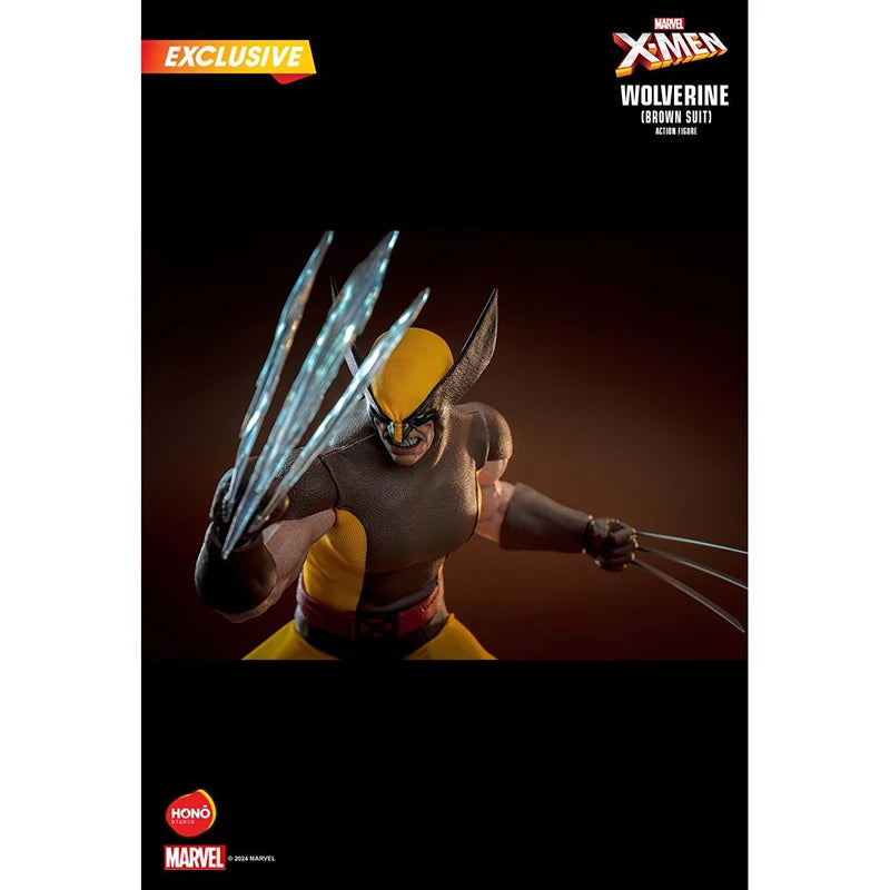100% In Stock Original Hot Toys HT HS03 X-Men Xmen Wolverine Brown Suit 1/6th Anime Action Collection Figures Model Toys