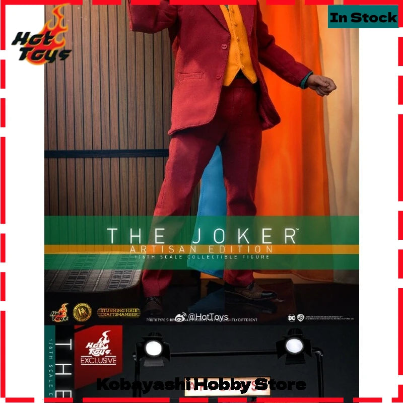 Hot Toys HT The Joker (Artisan Edition) DX43AE 1/6 Scale Joaquin Phoenix Figure, 30cm PVC ABS Collectible Action Doll, in Stock