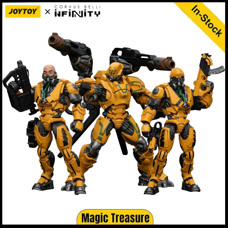 【In Stock】JOYTOY 1/18 Action Figure INFINITY Yu Jing Wu Ming Assault Corps Huolnvincibles Finished Model