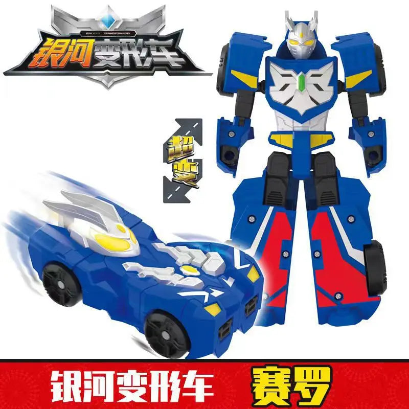 Children's toy transformation tank YH101 transformation five in one robot car racing model hero 3