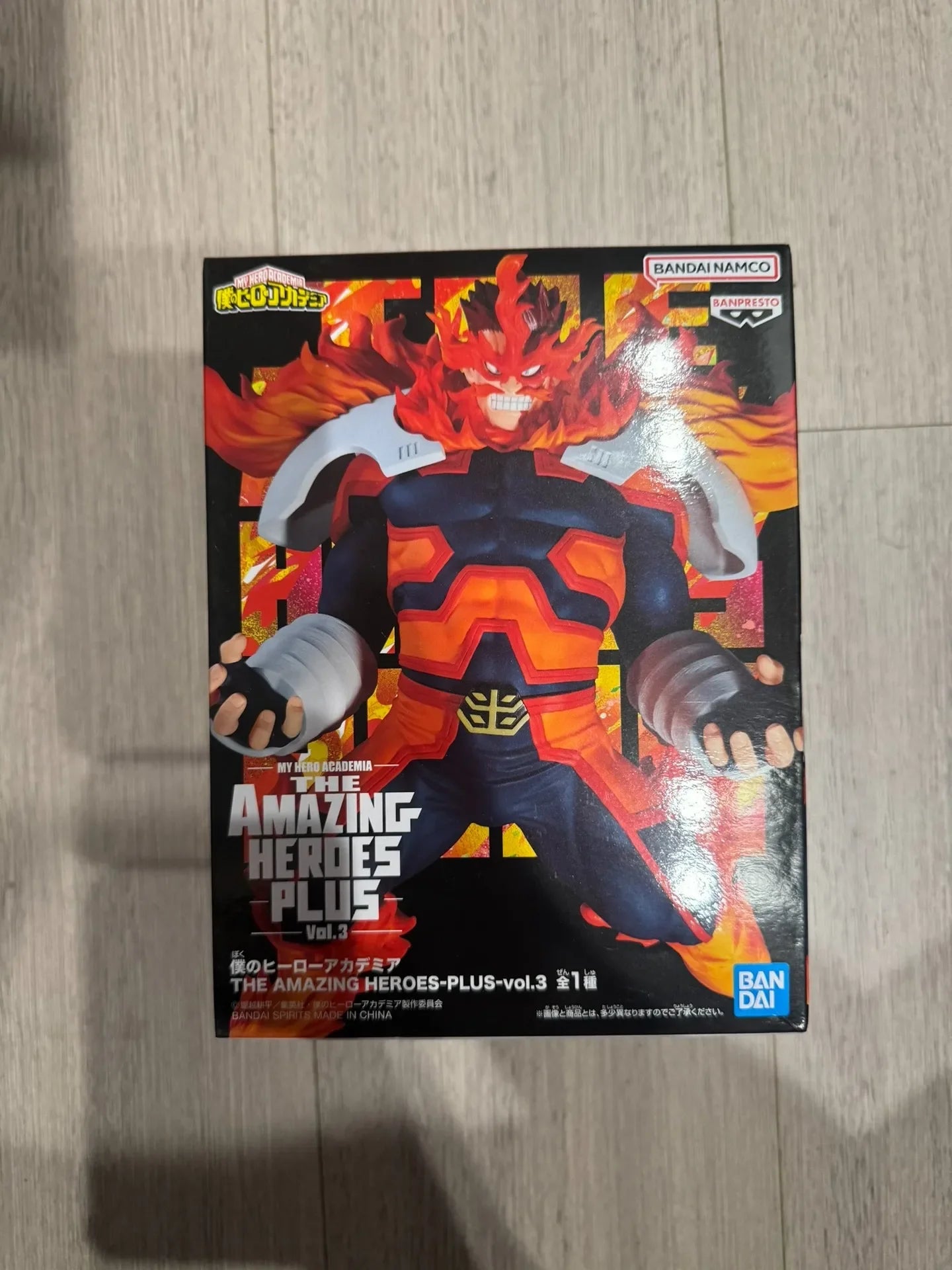 Original In Stock Bandai Banpresto My Hero Academia Endeavor Vol.3 Scenery Figure Ornaments Anime Movies Cartoon Festival