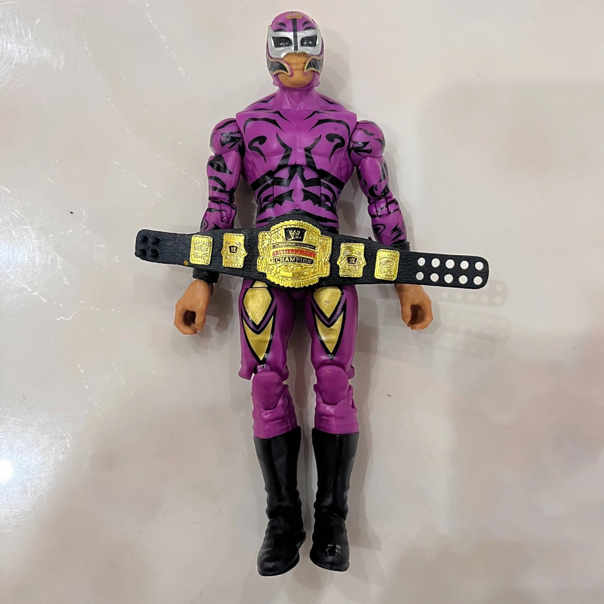Rey Mysterio,Jr 6'' Figura Challenge Arena Wrestling Gladiator Moving MMA/AEW Figure